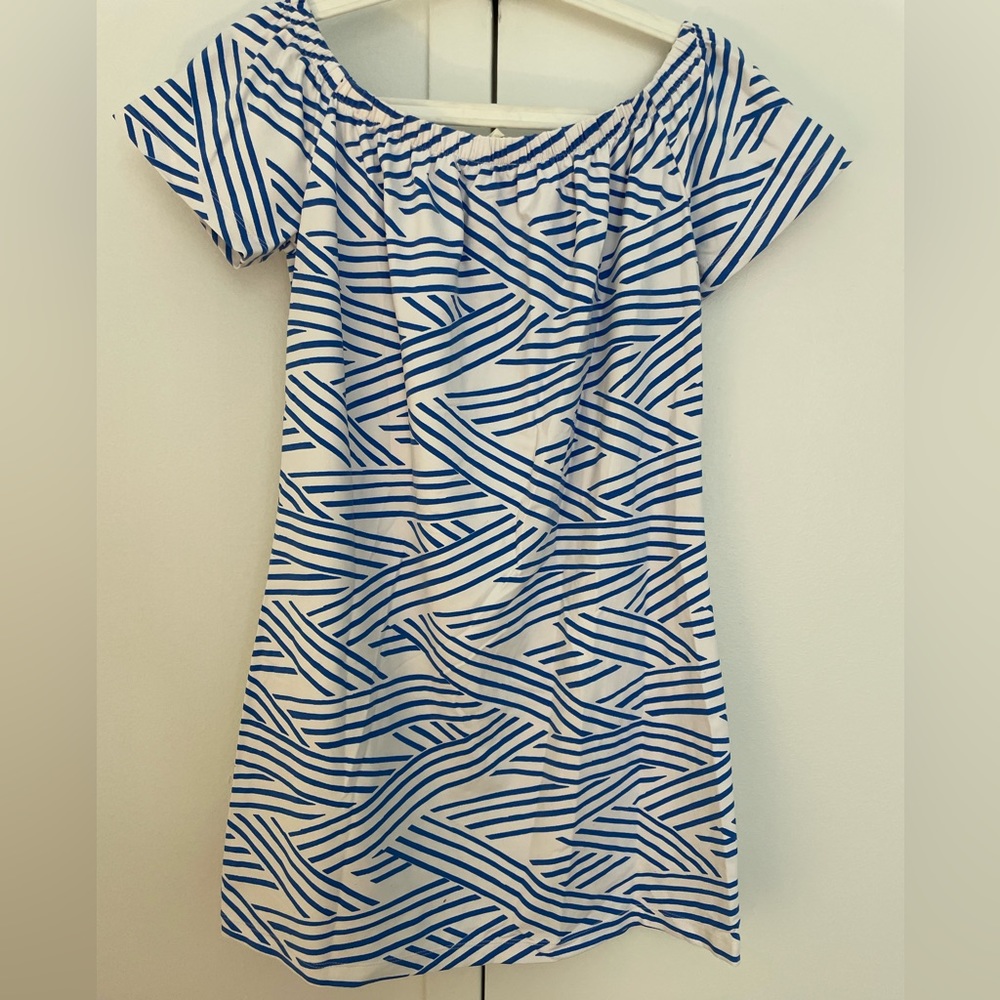 Mahi Gold Off the Shoulder Dress